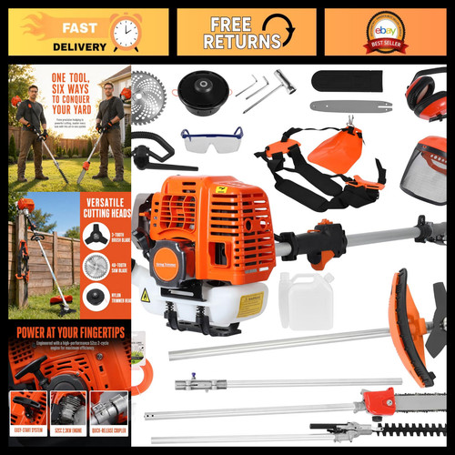 52cc gas weed eater 1 - eater, 6-in-1